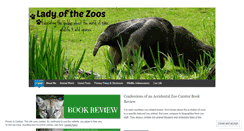 Desktop Screenshot of ladyofthezoos.com